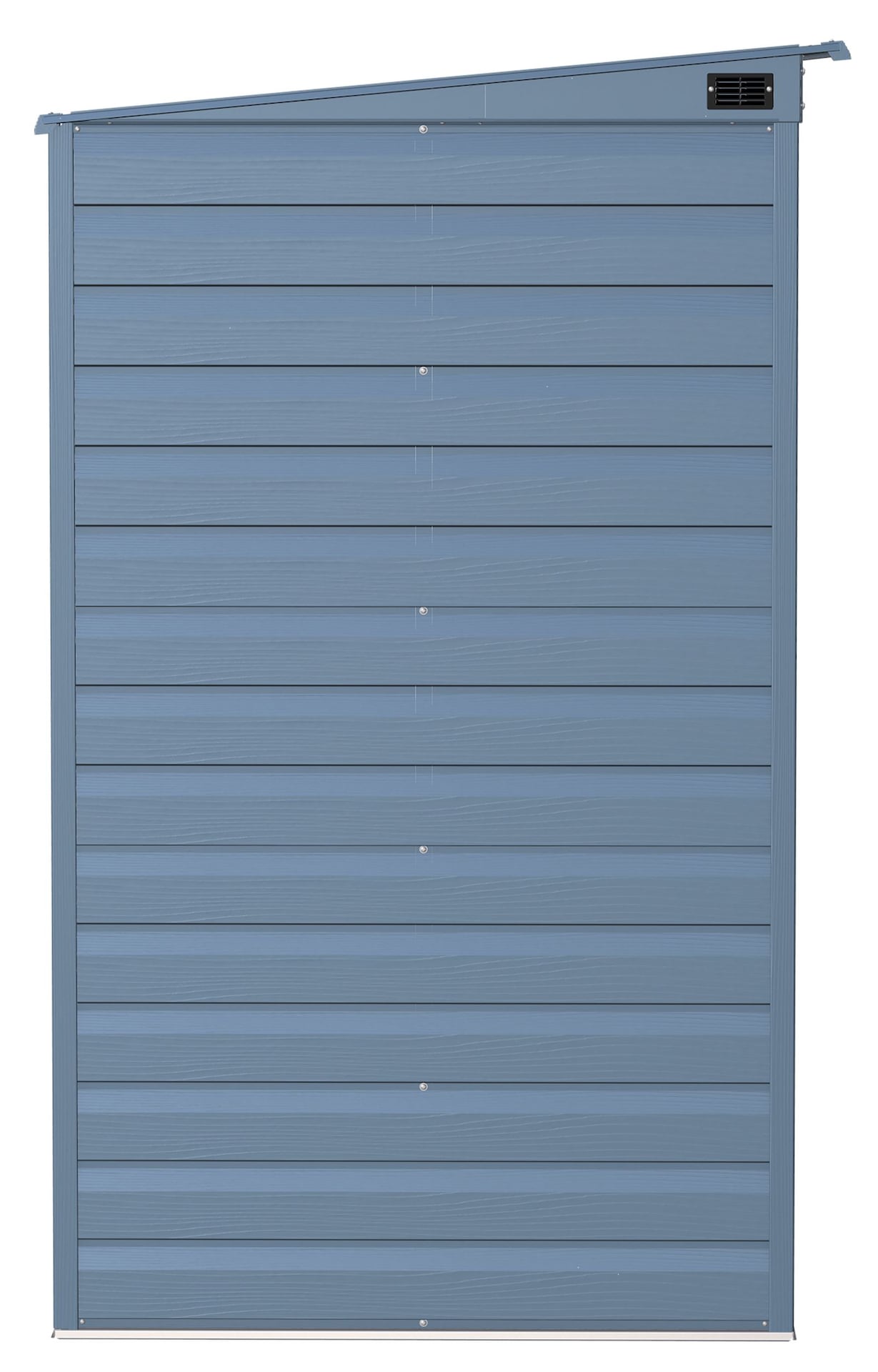 Arrow Select Galvanized Steel Storage Shed, Blue Grey, 10-ft x 4-ft