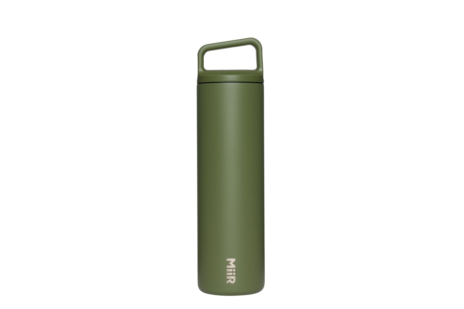MiiR Wide Mouth Stainless Steel Insulated Travel Water Bottle, Evergreen, 20-oz