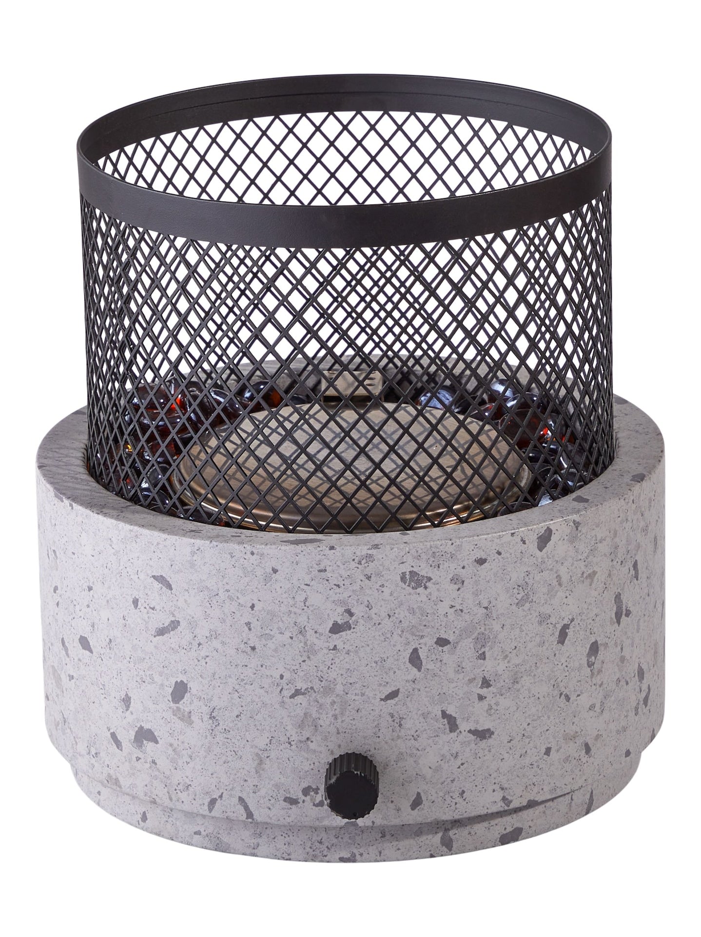 CANVAS Cinder Round Outdoor Tabletop Gas Fire Pit, 11,000 BTU