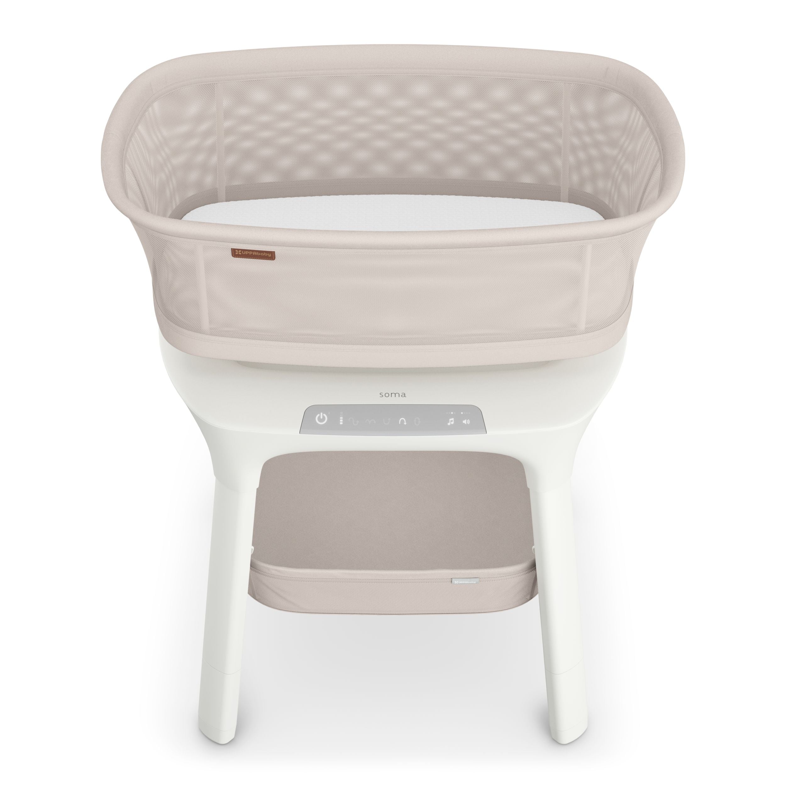 UPPAbaby Motion Smart Sleep Bassinet, Sand Melange