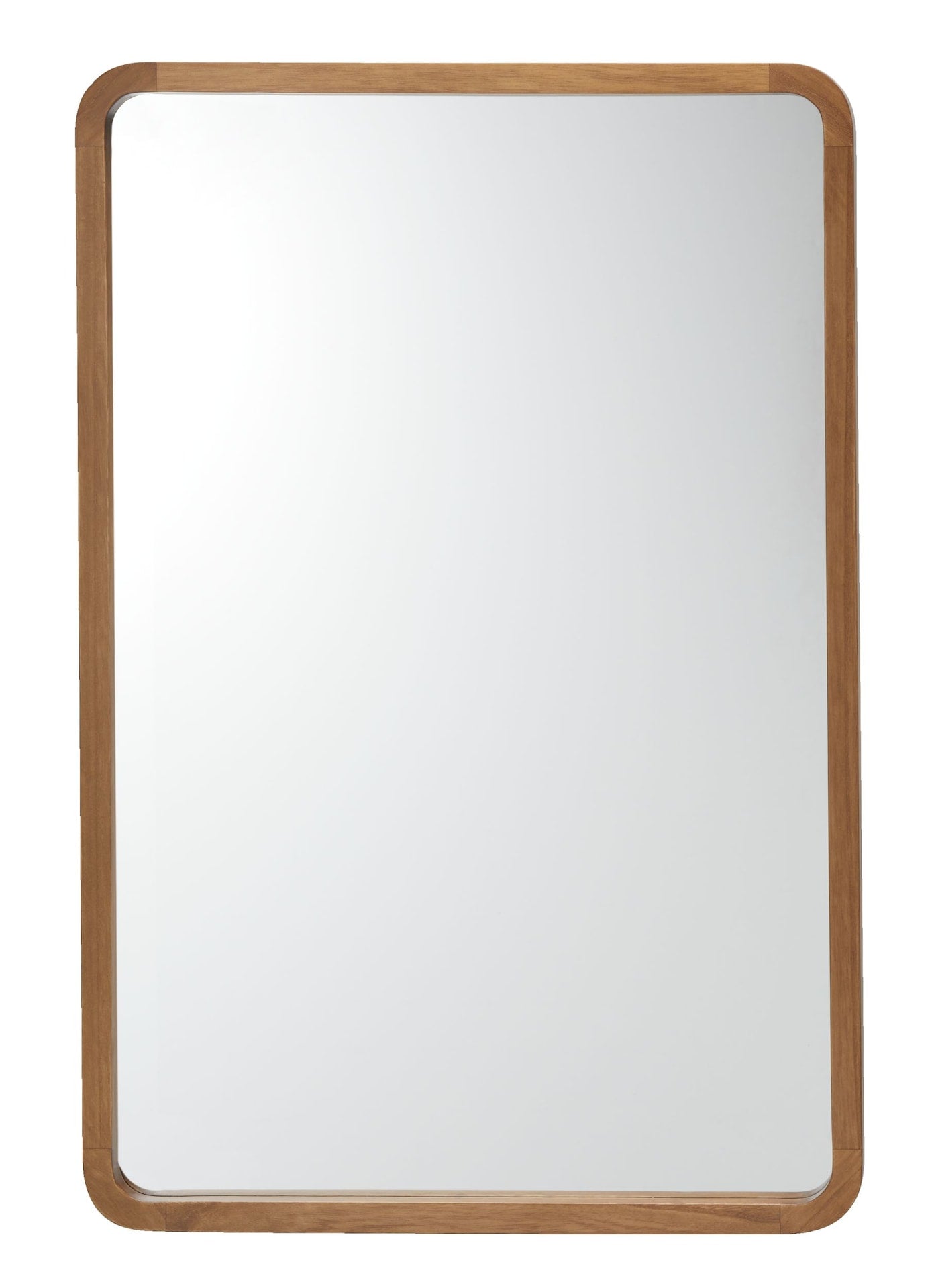 CANVAS Springside Pearwood Rectangular Wall Mirror, Brown, 24 x 36-in