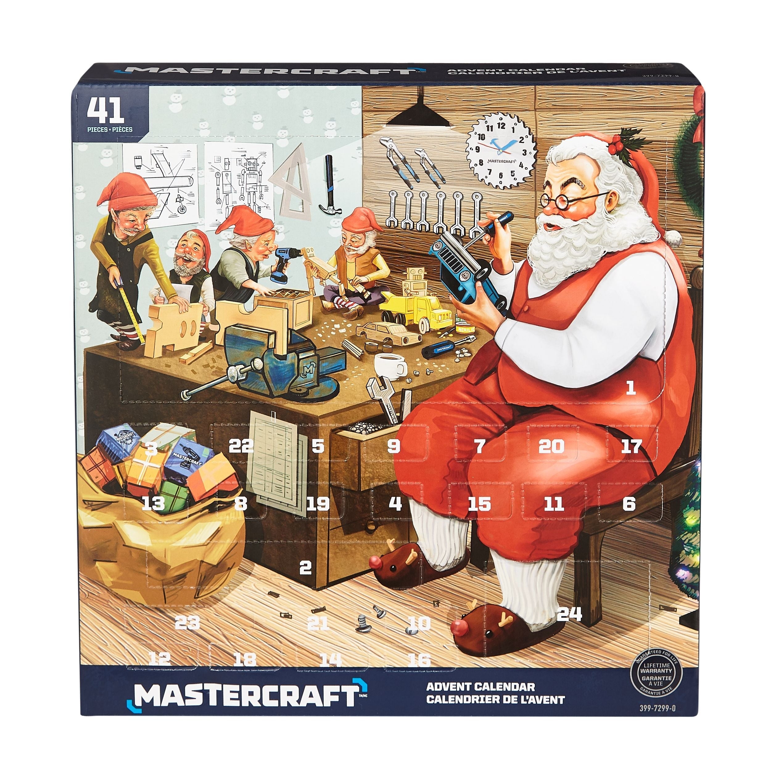 Mastercraft Advent Calendar Tool Box