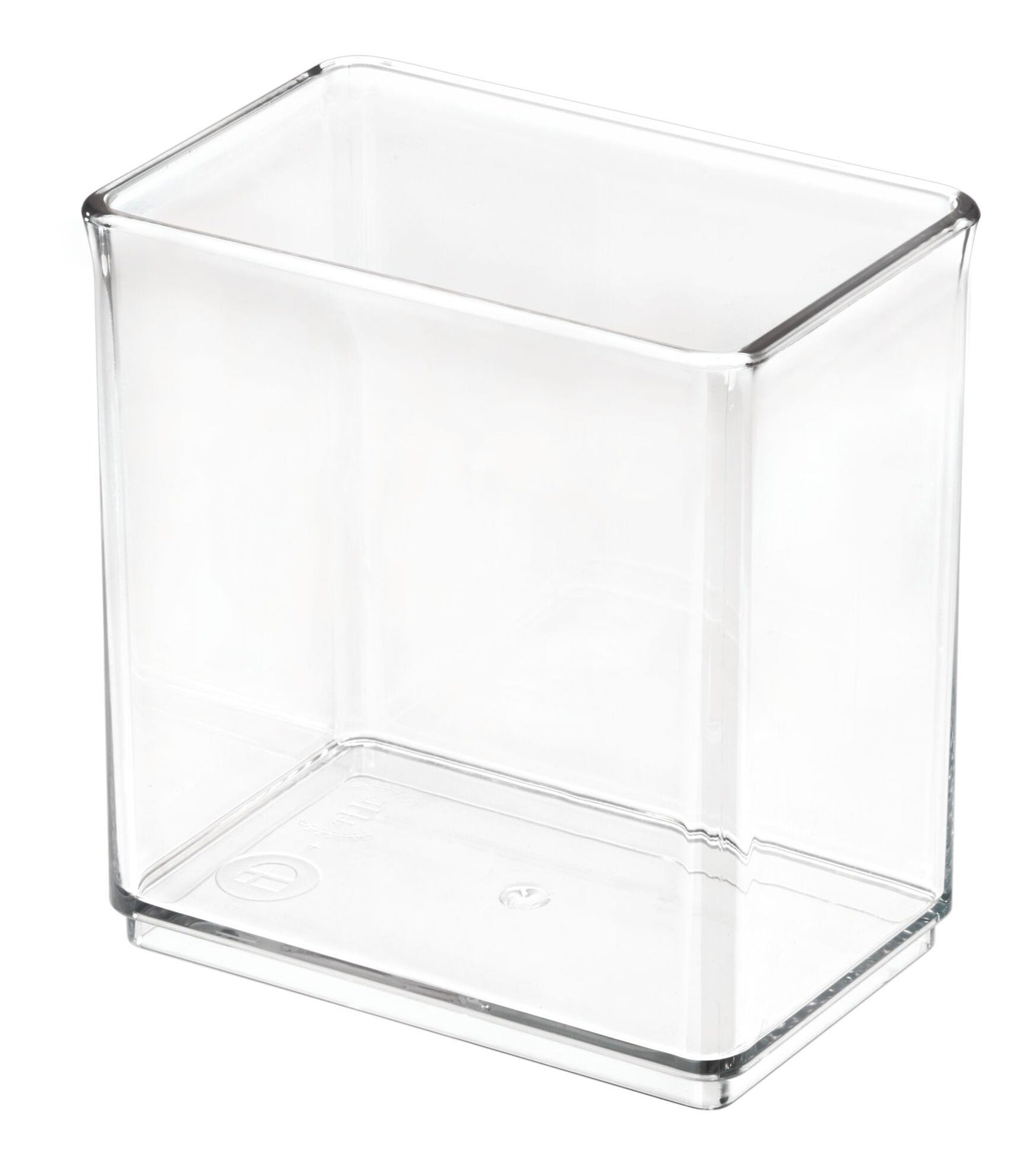 The Home Edit by iDESIGN Clear Stackable Deep Organizing Storage Bin, 1-L