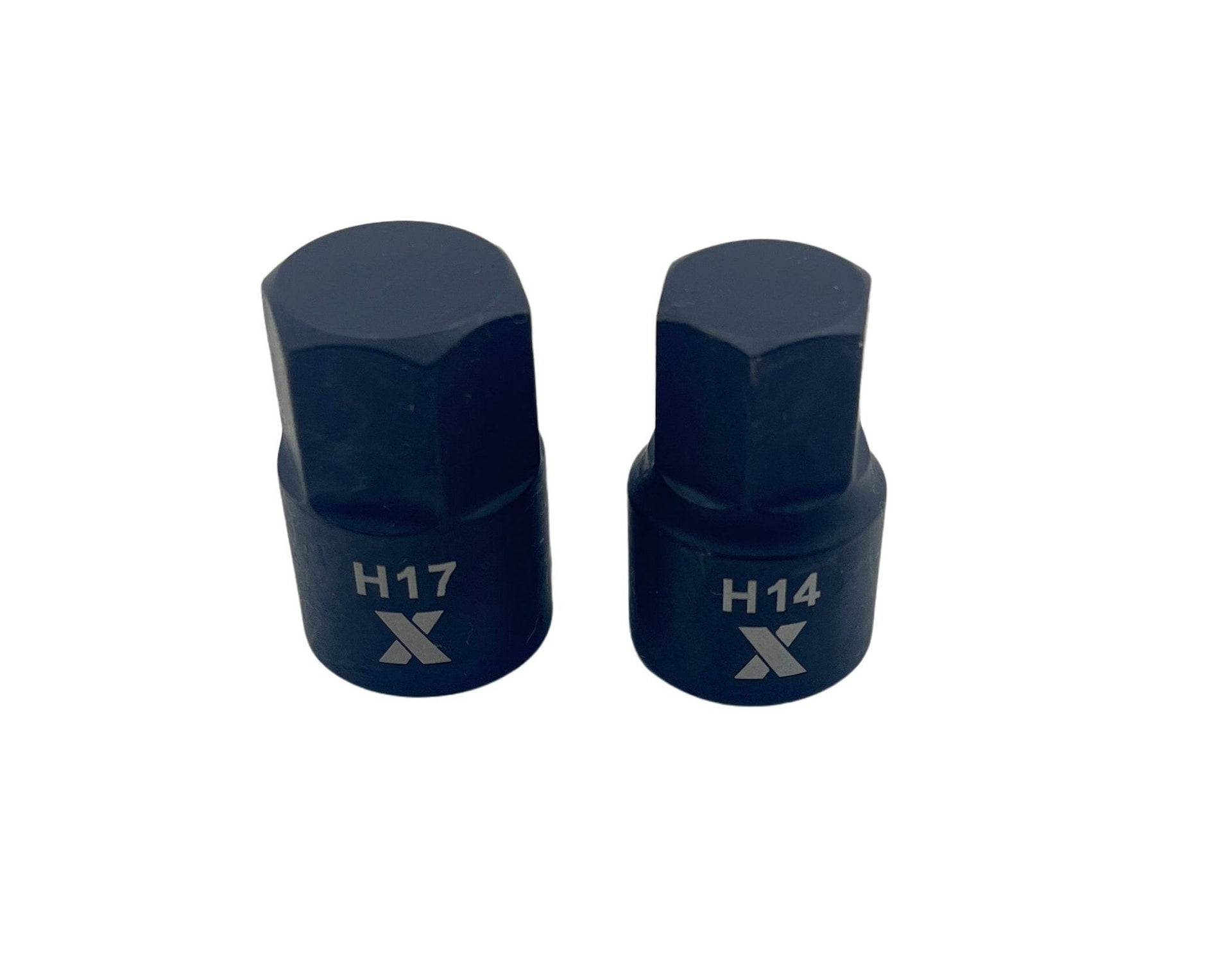 MAXIMUM 9 Piece Impact Stubby Bit Socket Rail Hex Metric