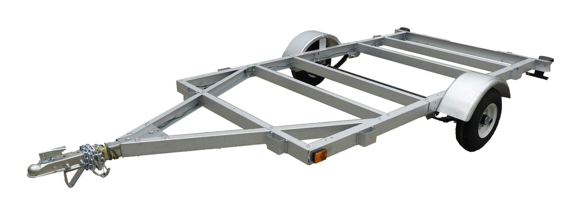 Stirling Galvanized Kit Trailer, 4-ft x 8-ft