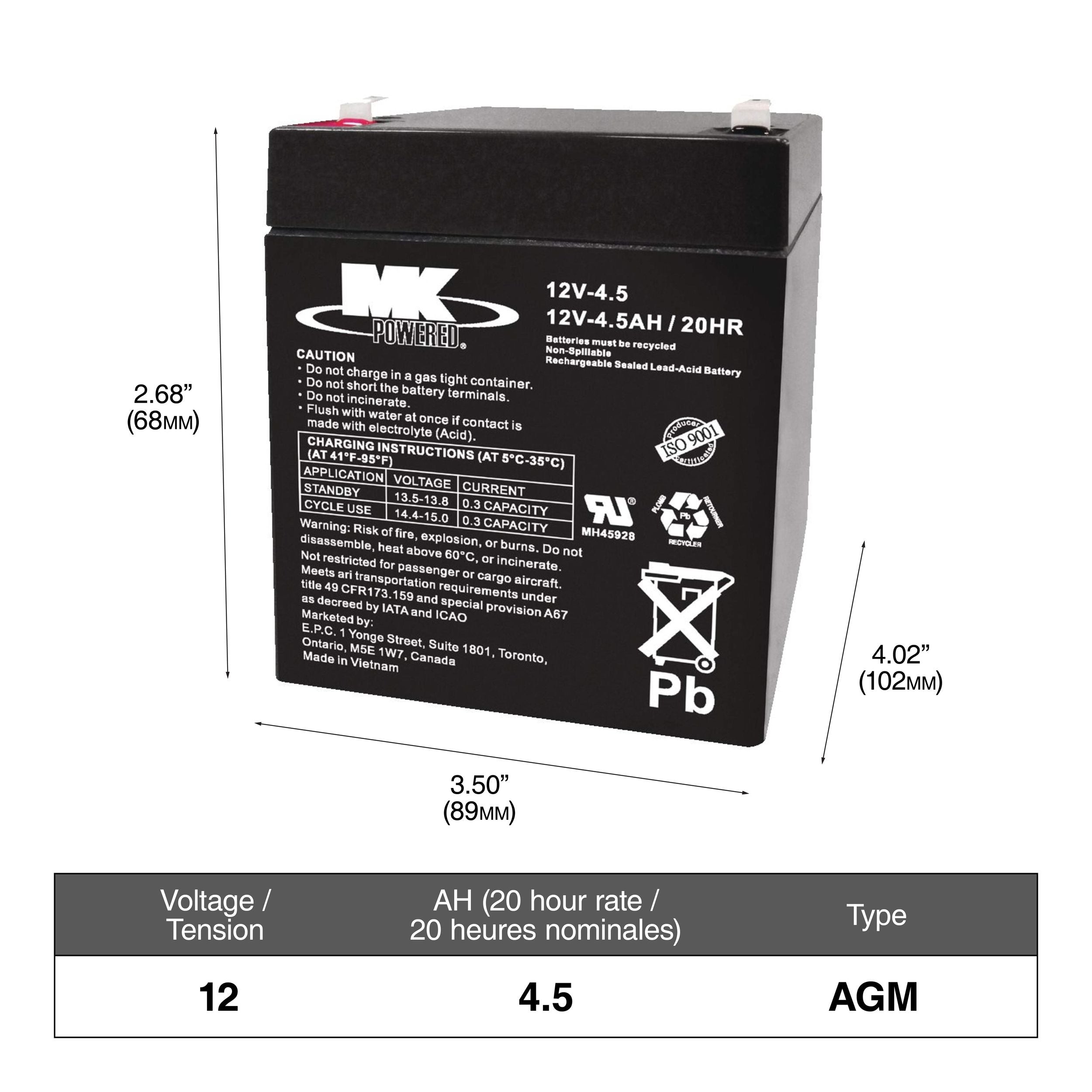 MOTOMASTER NAUTILUS EXTREME AGM Group Size 27 Battery