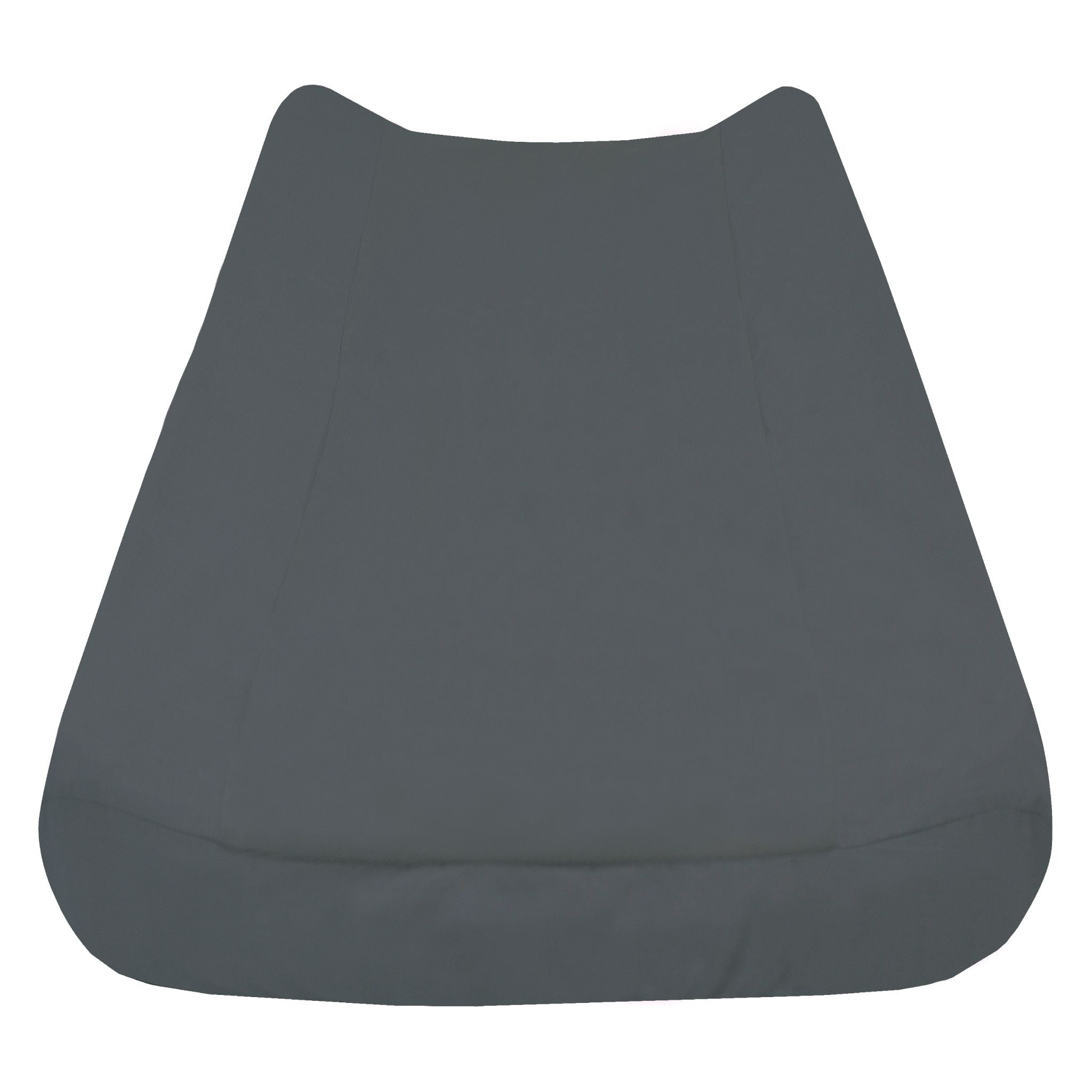 Perlimpinpin Bamboo Baby Changing Pad Cover, Charcoal