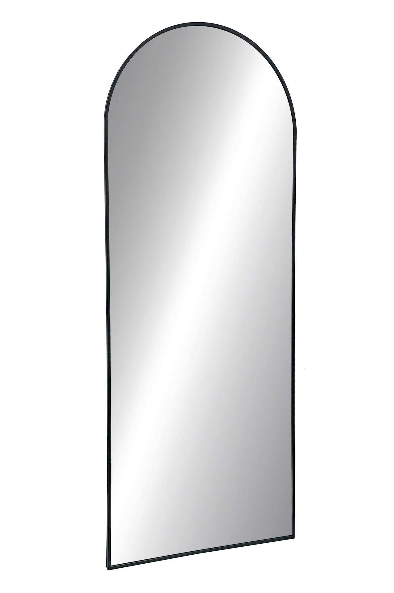 Canvas Faro Black Arch Miror with Stand, 24 x 60-in