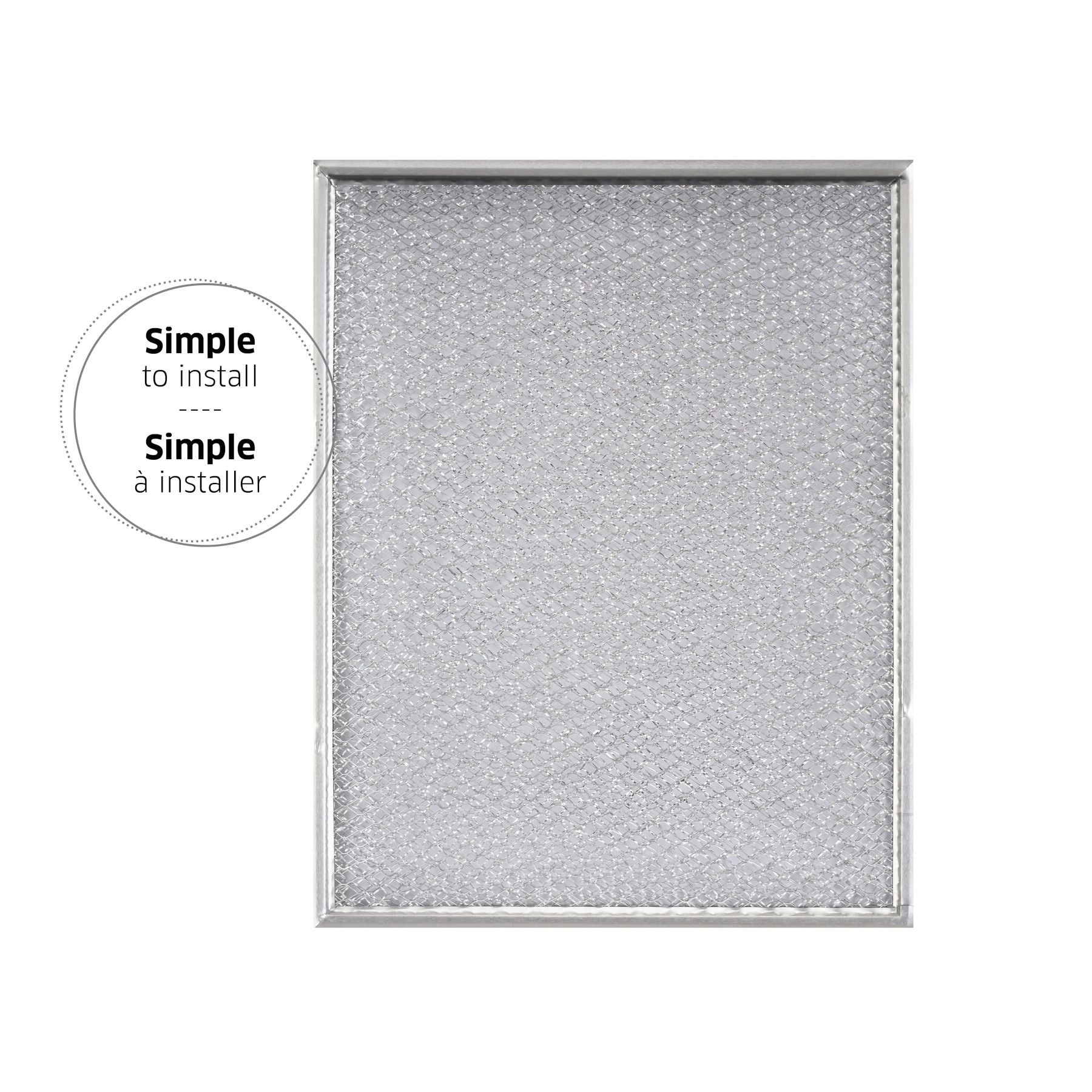 Broan BP29 Aluminum Grease Replacement Filter for Broan BU2, BU3 & NuTone NU Series Range Hoods