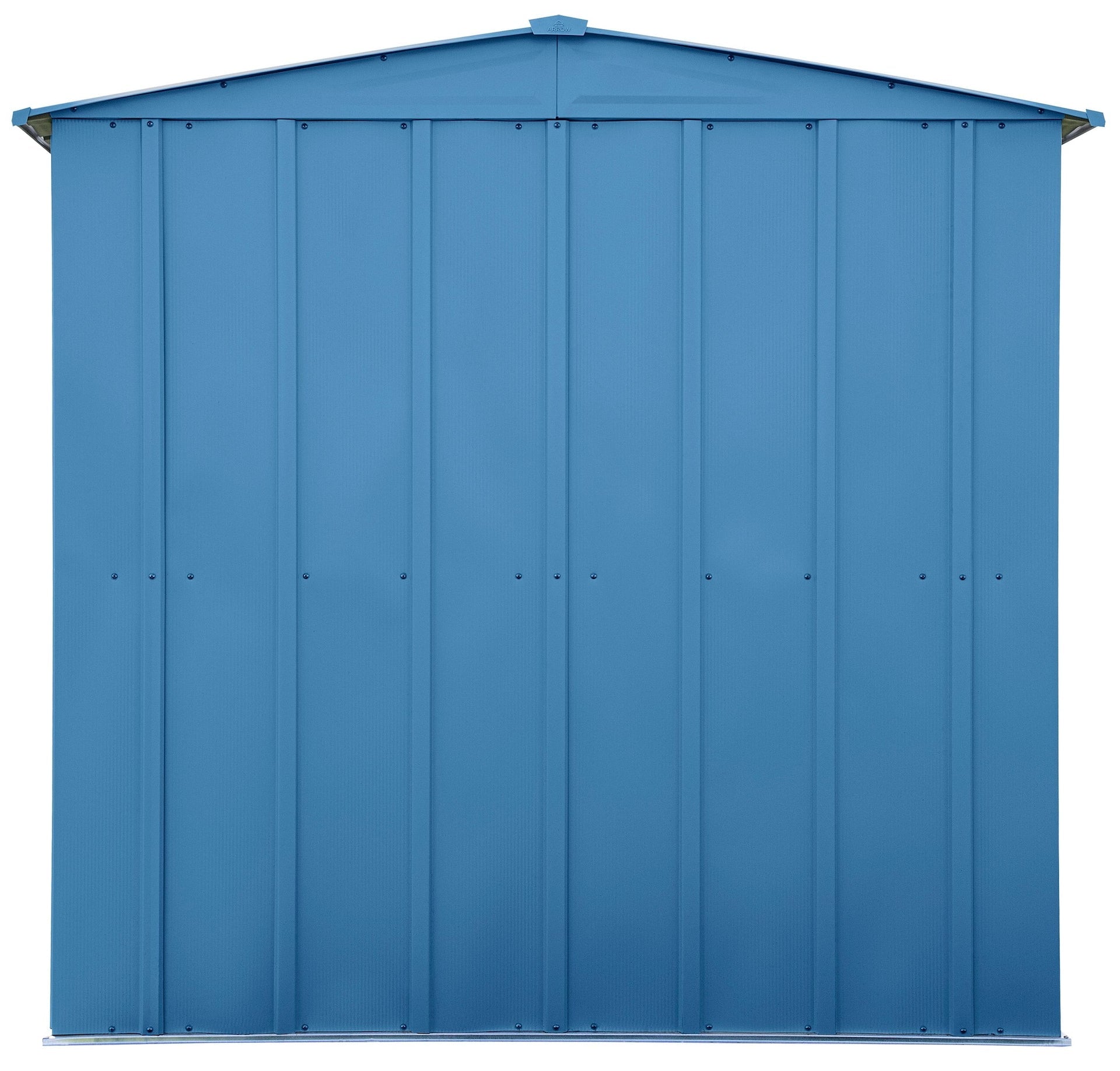 Arrow Classic Galvanized Steel Storage Shed, Blue Grey, 6-ft x 7-ft