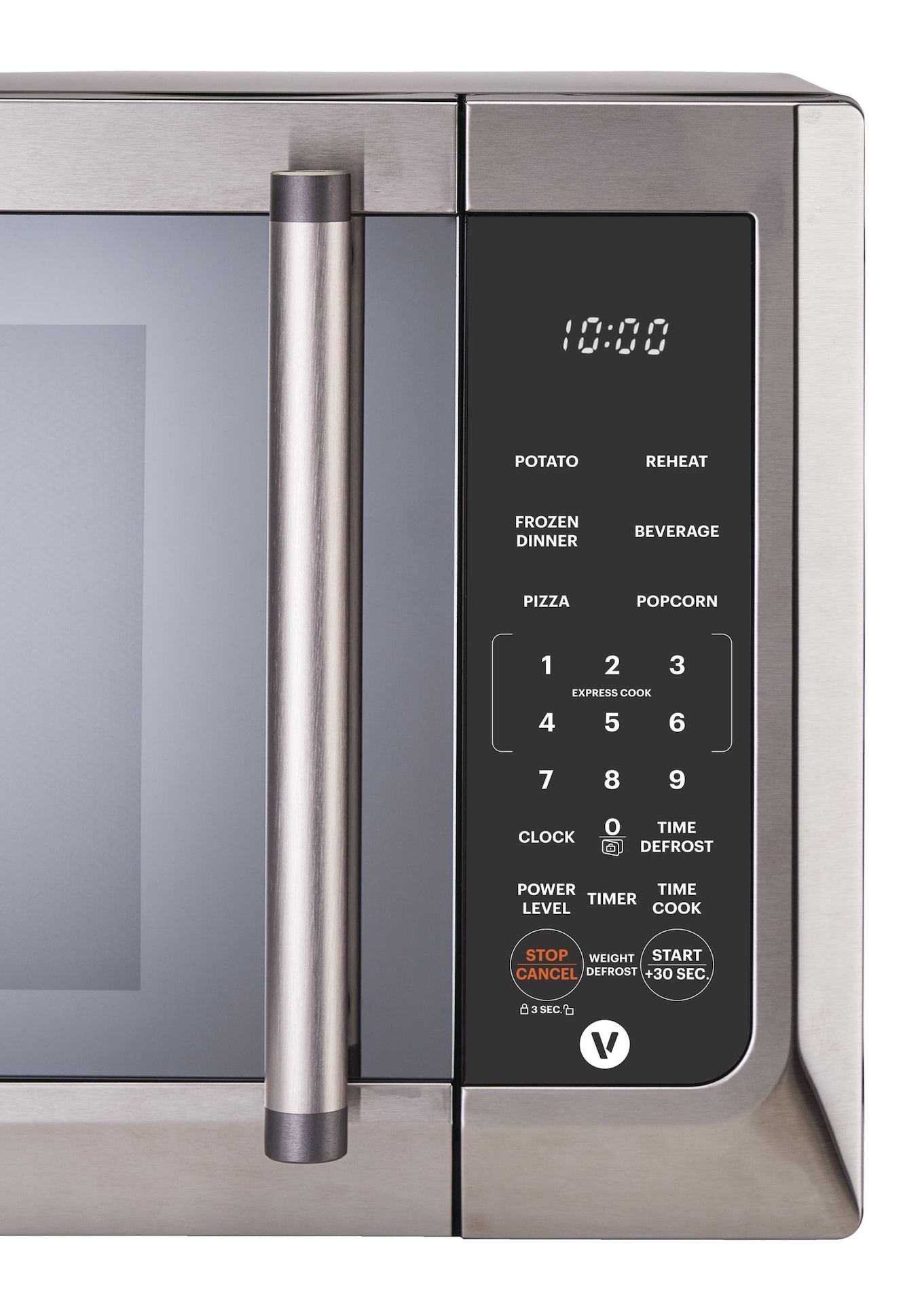Vida Microwave, Stainless Steel, 1.1-cu-ft