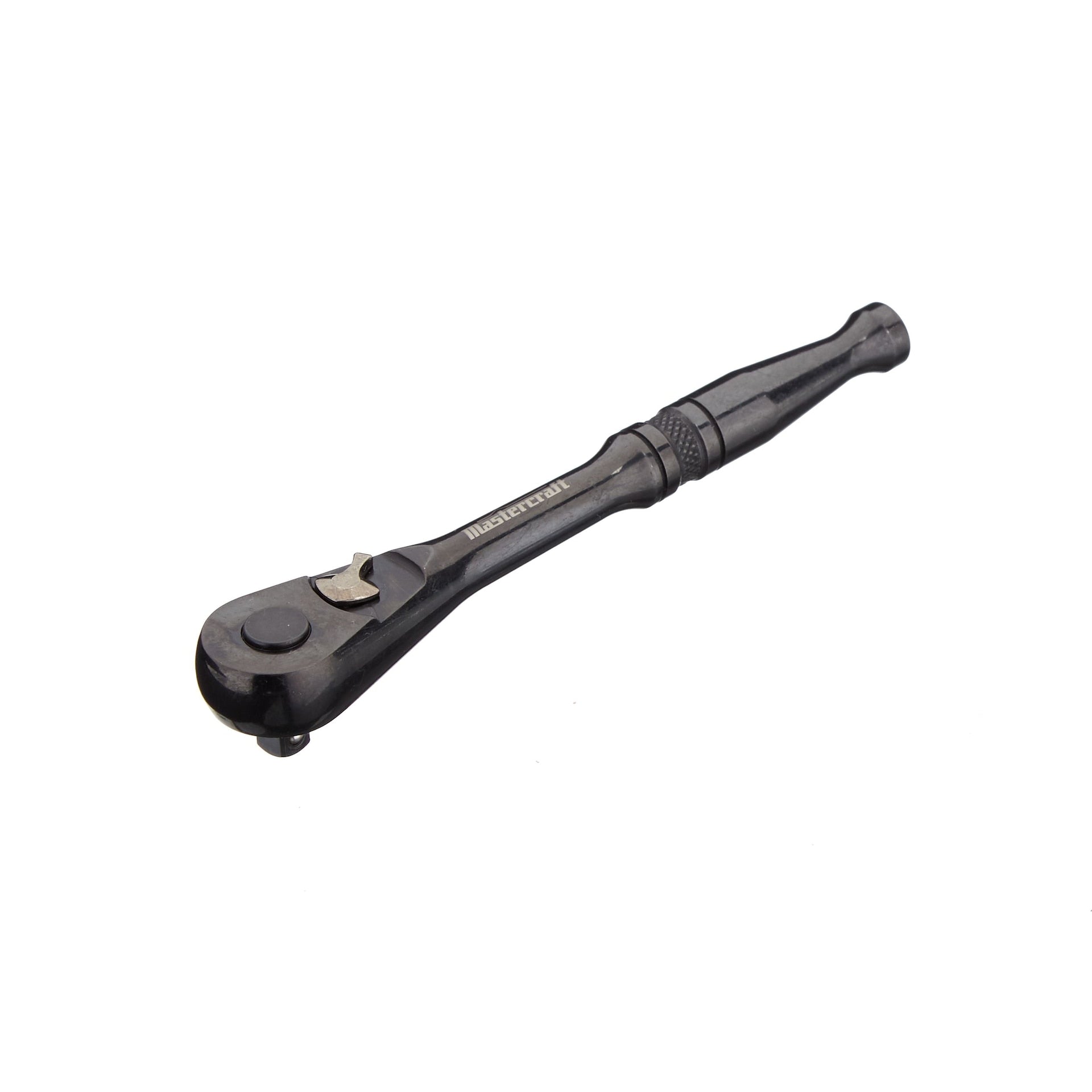 Mastercraft 1/4-in Drive Ratchet, CRV, Black Steel Finish