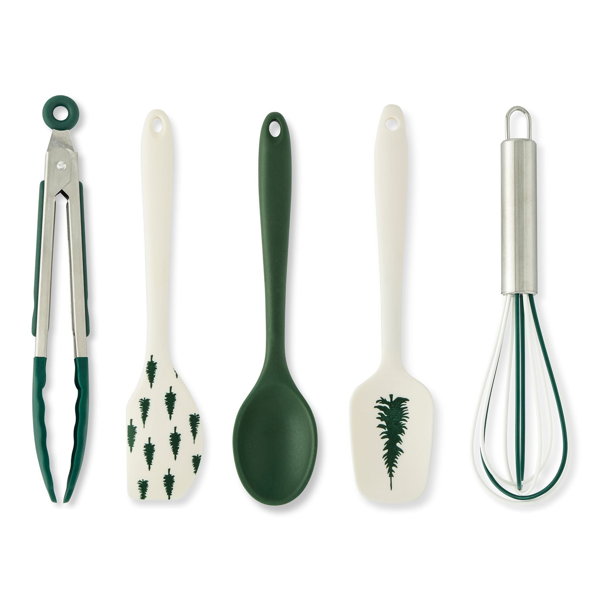 Core Home Evergreen Stain-Resistant Mini Utensils Set, 5-pc